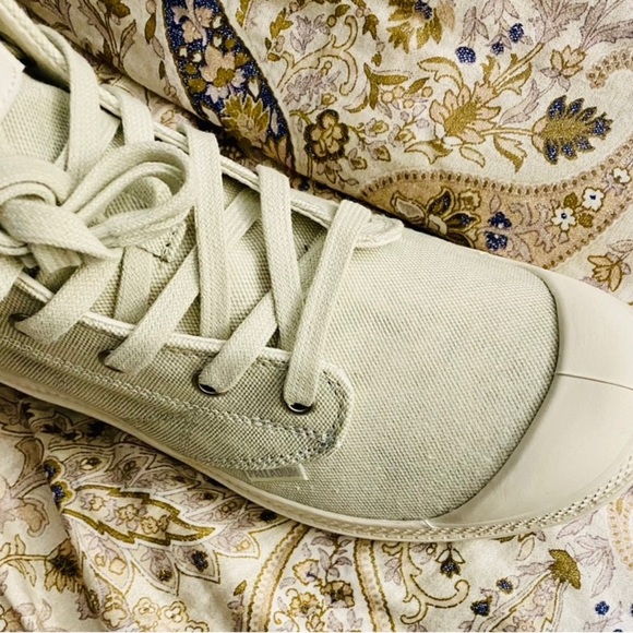 Palladium Pampa Hi Zip Combat Boots Women Size Whisper Green Desertwash NEW - Picture 7 of 9